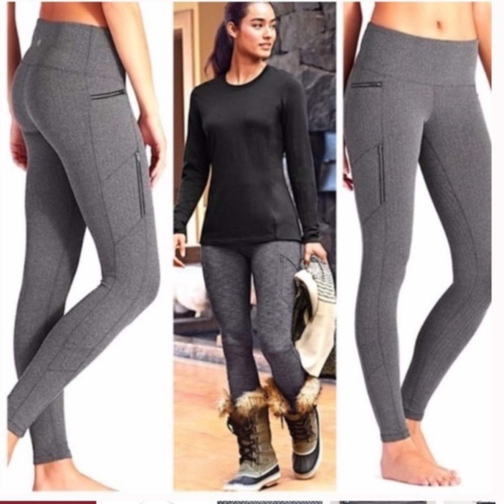 Athleta Herringbone Sky Drifter Tight